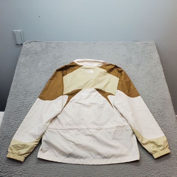 The North Face Windbreaker Jacket Womens S Multi Relaxed Fit Mesh Lined Full Zip - Picture 2 of 5